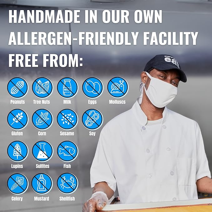 Every Body Eat Snack Thins, Allergen Friendly, Vegan, Gluten Free and Dairy Free (2 Count, Sea Salt Chia)