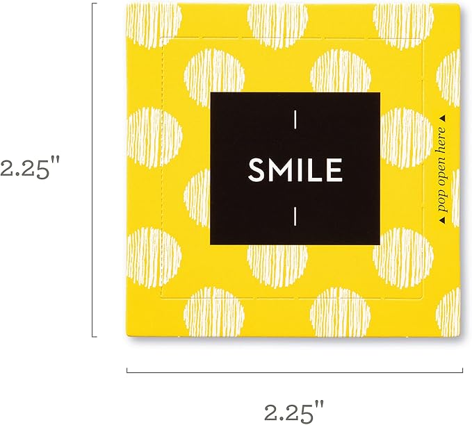 Compendium ThoughtFulls Pop-Open Cards — Smile — 30 Pop-Open Cards, Each with a Different Inspiring Message Inside