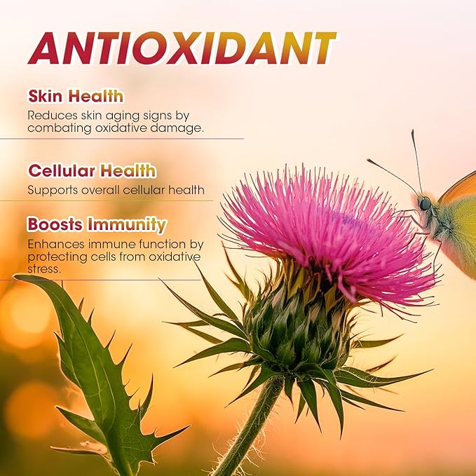 Milk Thistle Liver Detox Drops Apple Flavor – Liver Cleanse Detox & Repair with Moringa, Dandelion, Burdock & Green Tea – Herbal Liquid Supplement for Liver Support & Liver Health, Vegan, 2 Fl Oz