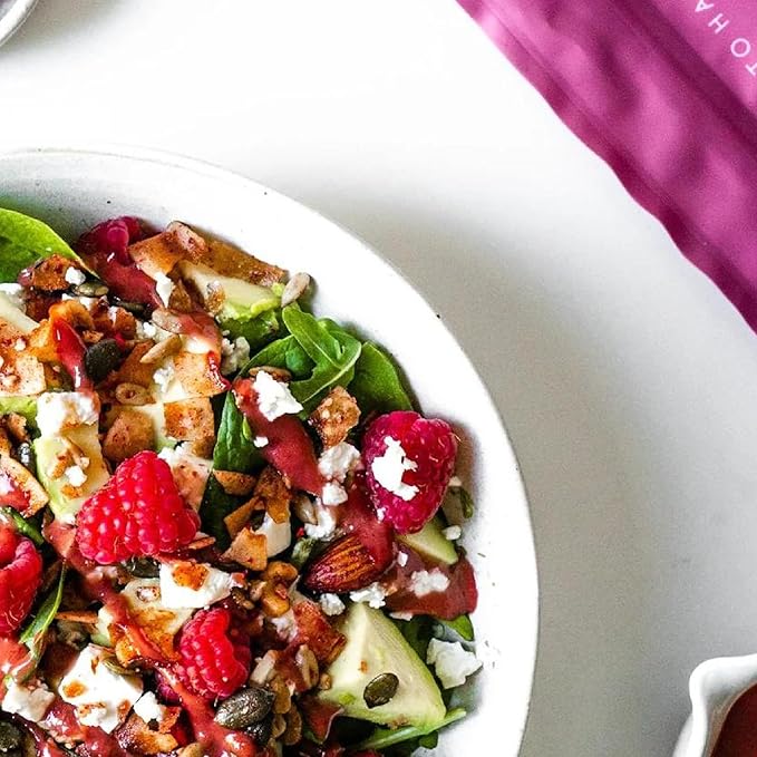 Keto Hana Raspberry Keto Granola Keto Diet Vegan Grain Free Dairy Free Plant Based No Refined Sugars Gluten Free 2g Net Carbs Breakfast Cereal - 11oz