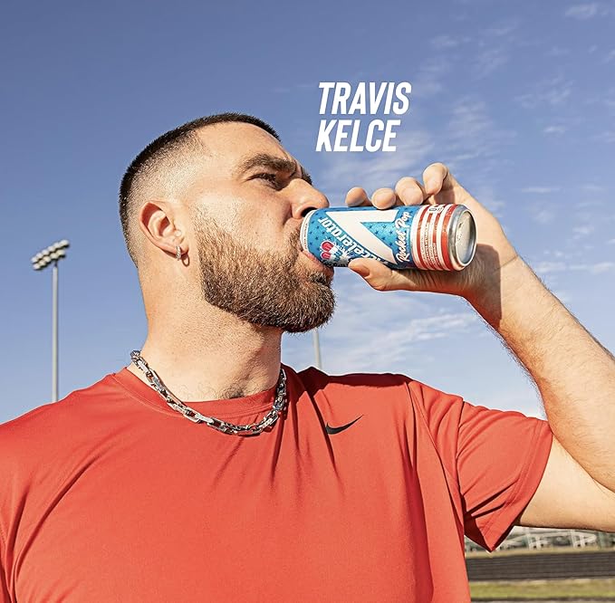 Accelerator Energy Drink Sugar Free, Rocket Pop 12oz can(12 pack)Zero Sugar Energy Drinks with Sustained Energy from 100% Natural Caffeine (200mg) & Green Tea extract