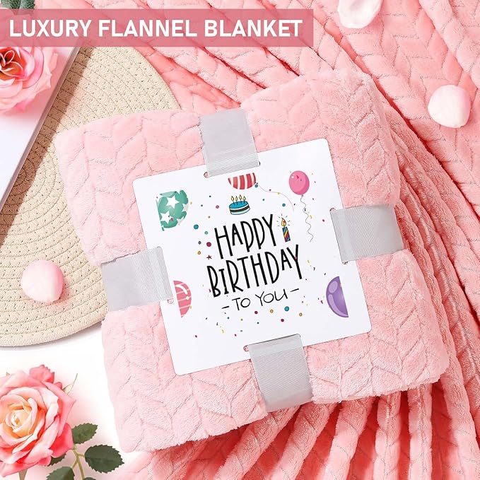 Birthday Gifts for Women Friendship, Happy Birthday Gifts Basket for Mom Friend Sister Wife Her Birthday Gift Unique, Luxury Self Care Gift Rose Relaxing Spa Gifts Set with 3D Birthday Card for Women