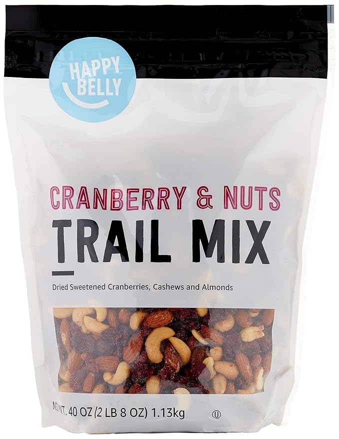 Amazon Brand - Happy Belly Cranberry & Nuts Trail Mix, 2.5 pound (Pack of 1)