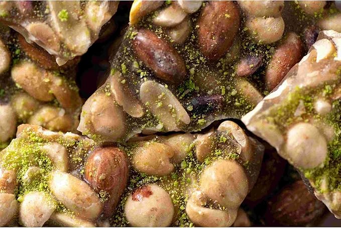 Andy Anand Sugar Free Old Fashioned Mixed Nut Brittle and Diabetic Friendly, All Natural and Delicious Divine Delectable, Sweetened with Isomalt, No Preservatives, Luxurious Gift for all Occasions (7 Oz)