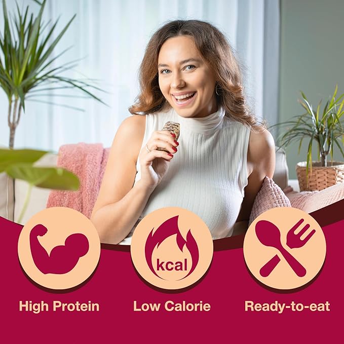 ProtiDIET Banana Bread Protein Bar - Low Sugar High Protein Snacks for Adults - Perfect On the Go Meal Replacement Bars for Active Individuals- 7 Bars Per Box