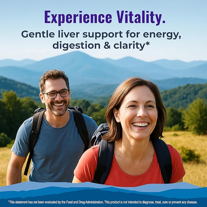 Liver Cleanse Detox & Repair – 28-in-1 Liver Support - Milk Thistle Dandelion NAC Alpha Lipoic Acid Artichoke & Reishi Chaga Turkey Tail Mushroom – Active Liver Health Supplement, 1540mg (60 Capsules)