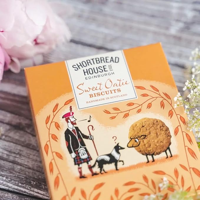 Shortbread House of Edinburgh Chocolate Chip Mini Sweet Oatie Biscuits, Truly Handmade, 5.3 Ounce (Pack of 1)