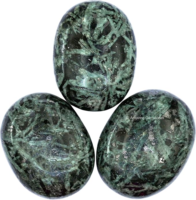 Amazing Gemstone Flower Stone Crystals and Healing Stones - Large Palm Stone Crystals Piedra - Crystal for Good Luck,Balanced Positive Energy,Meditation - Unique Stocking Stuffers and Birthday Gifts