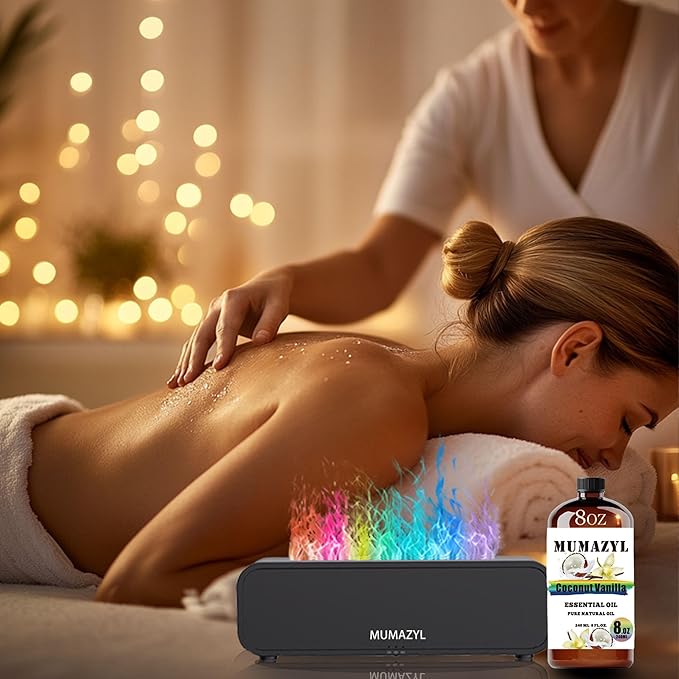 Coconut Vanilla Essential Oil, Coconut Vanilla Oil 8 Fl Oz 240ML for Diffuser Humidifier Yoga Cleaning DIY Candle Soap Making Essential Oils