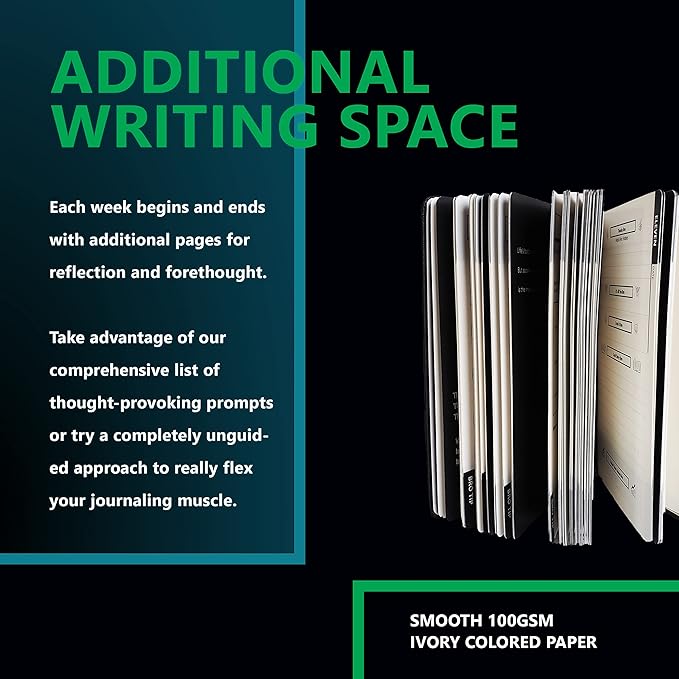 Bro Journal: 12-Week Guided Gratitude, Mindfulness, & Self-Improvement Journal for Men | Unique Daily Prompts, Activities, & Tips for Self-Care & Habit Building | A5 Size | Premium Gift Box Included