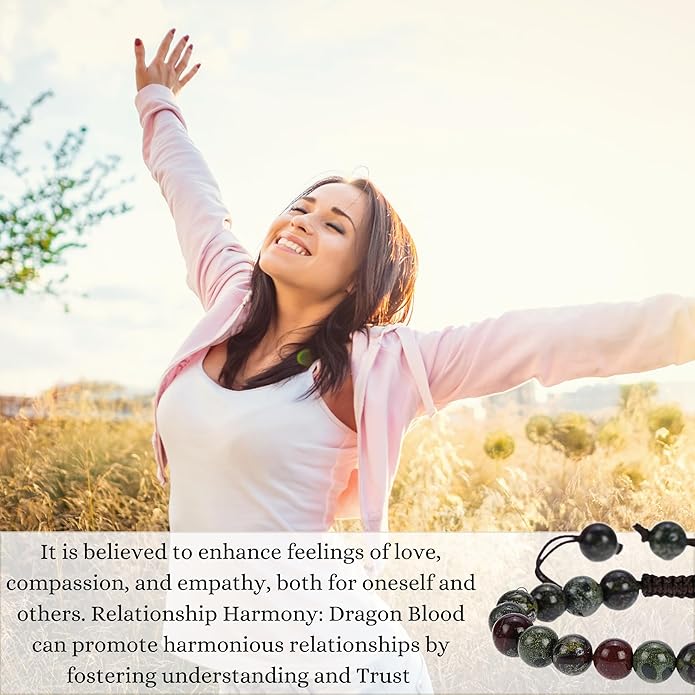Energy Protection Crystal Handmade Adjustable Bead Bracelet Perfect for Men, Women’s Gift - Gemstone Healing Stretch Bracelet Pulsera Para Hombre Mujer Stocking Stuffer