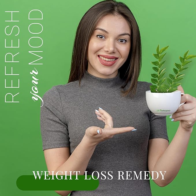 HERBOGANIC Neem Herbal Tea - Digestion Support and Immune Boost | Refreshing and Delicious Blend | Natural Ingredients | 20 Tea Bags