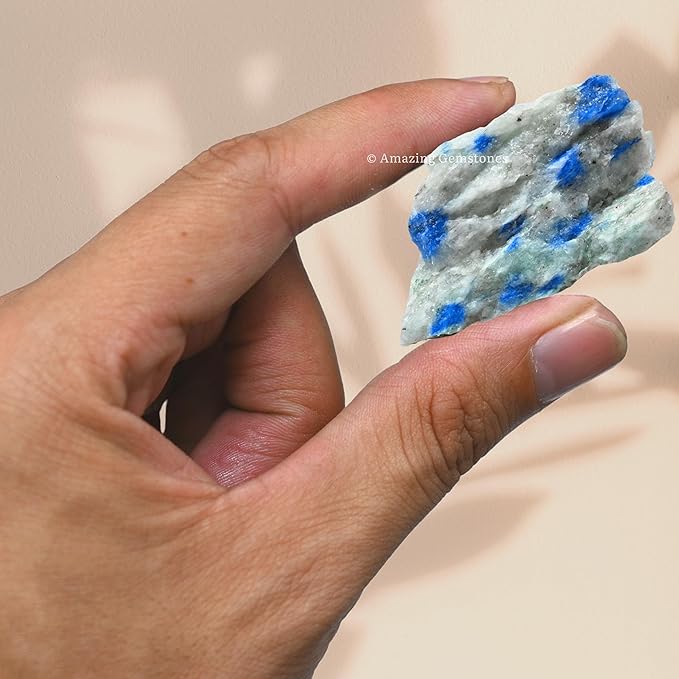 Amazing Gemstone 2 Pieces K2 Jasper Raw Crystals and Healing Stones, Natural Rocks for Tumbling and DIY Raw Stones and Crystals