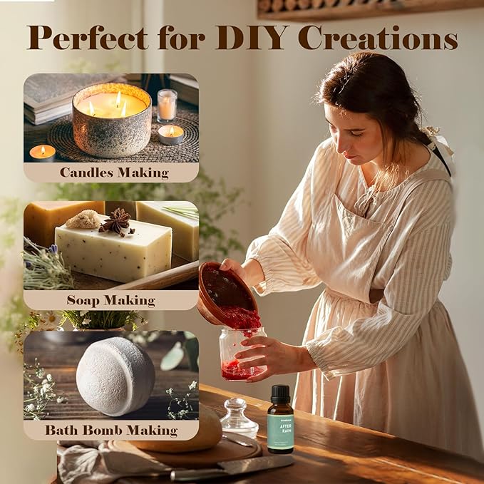 AmaKane After Rain Hotel Fragrance Oil 30ml, Essential Oil Inspired by Sheraton Hotels, Premium Diffuser Oil for Home, Long-Lasting Aromatherapy Oil for Candle, Soap & DIY Making