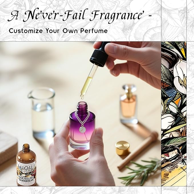 HIQILI Darjeeling Dawnbreak Fragrance Oil for Diffuser, Inspired by B.gari Pr-Homme Eud-Tlette, Candle & Soap, Perfume & Linen Spray Making, Woody Scent, Long-Lasting Aroma - 5.07 Fl Oz - Pour Homme