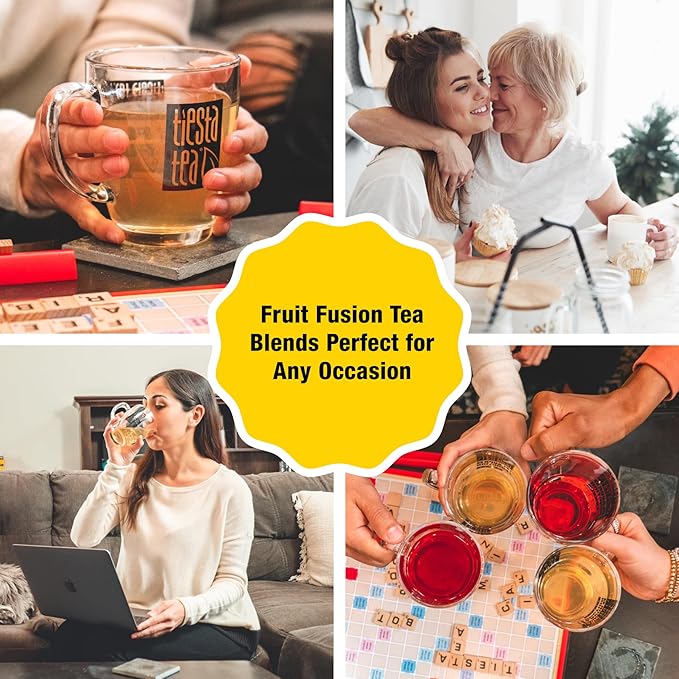 Tiesta Tea - Lemon Ginger Turmeric, Loose Leaf, Lemon Ginger Herbal Tea, Premium Non-Caffeinated Herbal Blend, Make Hot or Iced & Brews Up to 200 Cups, 16 Ounce Resealable Bulk Pouch