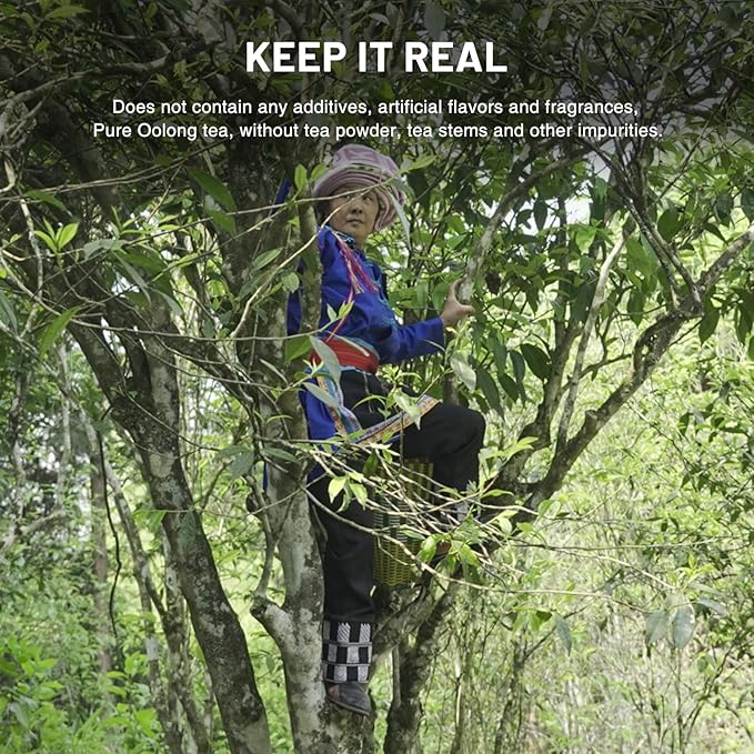 iTeaworld Tieguanyin-Green Oolong tea loose leaf - Natural Orchid Fragrance Authentic Fujian Anxi Tieguanyin 100g - Whole Tea leaves Oolong Tea for Health with 20 Empty Tea Bags, 3.5oz