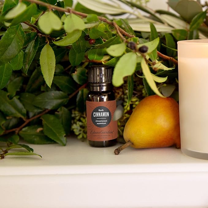 Edens Garden Cinnamon-Bark Essential Oil- 100% Pure Premium Grade, Undiluted, Natural, Therapeutic, Aromatherapy, The Best for Diffuser, Candle, Laundry, Humidifiers 118 ml (4 fl oz)