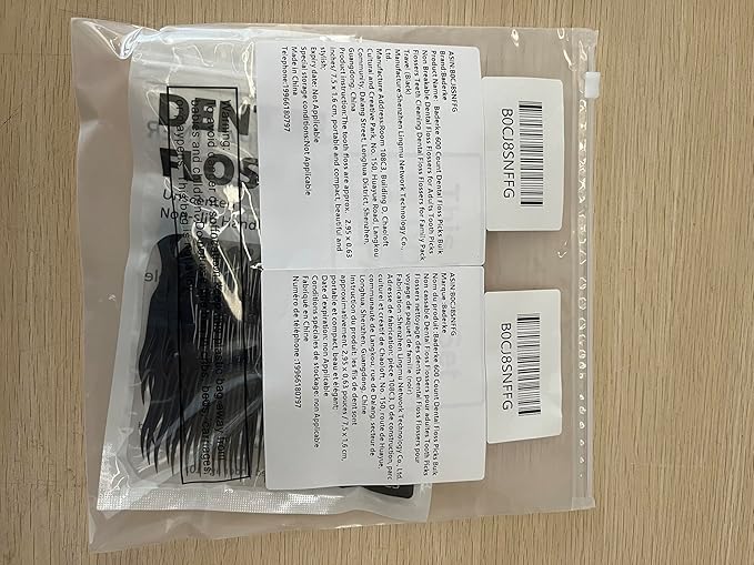 Baderke 600 Count Floss Picks Bulk Dental Flossers Picks for Adults Non Breakable Tooth Picks Flossers Teeth Cleaning Dental for Family Pack Travel(Dark Purple)