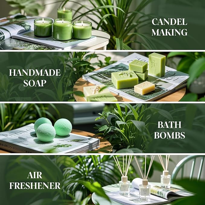 Woodland Essential Oils Set, Woody Scent Fragrance Oil Kit, Aromatherapy Oils for Diffusers (6 * 10ML), Sandalwood &Vanilla, Forested Fir,Palo Santo&Mahogany,Cedar & Amber, Oud &Balsam,Hickory&Suede