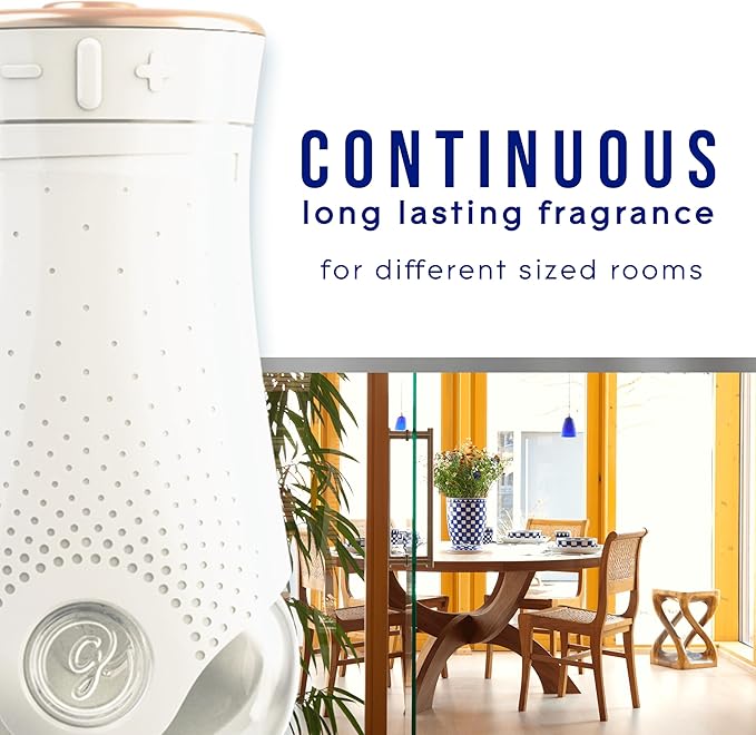 Glade PlugIns Refills Air Freshener, Scented and Essential Oils for Home and Bathroom, Yuzu & White Peach, Fresh Collection 3.35 Fl Oz, 5 Count