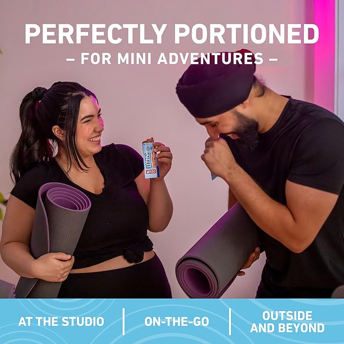 CLIF BAR Minis - Variety Pack - Made with Organic Oats - 4-5g Protein - Non-GMO - Plant Based - Snack-Size Energy Bars - 0.99 oz. (30 Count)