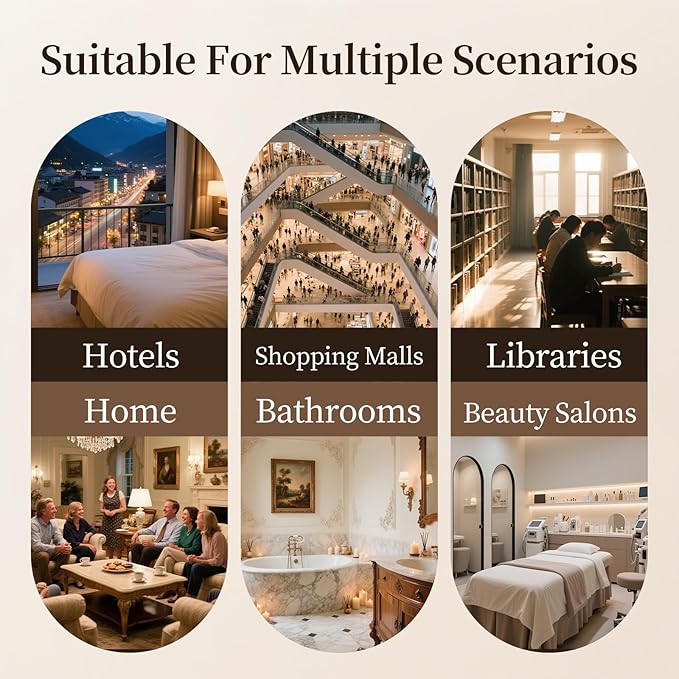 Lavender Aroma Oil Compatible with Electric & Reed Diffusers,Luxury Hotel Scent Home Fragrance for Bathroom Home Decor - 500ml(16.9 fl oz)