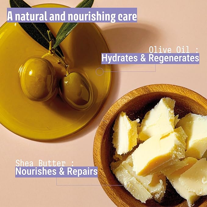 Panier des Sens – Lavender Hand & Body Lotion for Dry Skin - Hydrating Body Cream for Women- Nourishing Fluid Body Moisturizer with Shea Butter & Olive Oil 97% Natural Ingredients Body Care 8.45 Floz