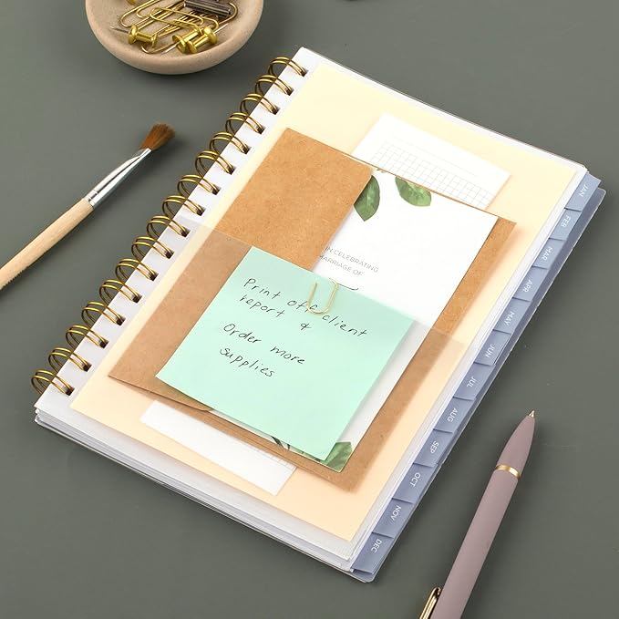 Cambridge 2026 Planner by Leah Bisch, Weekly & Monthly, 5.5" x 8.5", Small, Stripe (LB42-200-26)