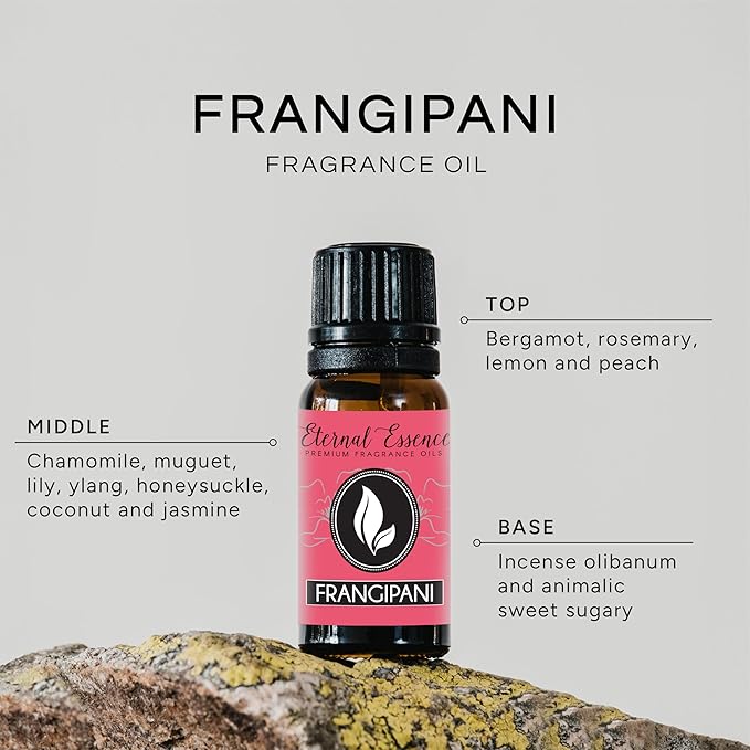 Frangipani Premium Grade Fragrance Oil - 10ml - Scented Oil