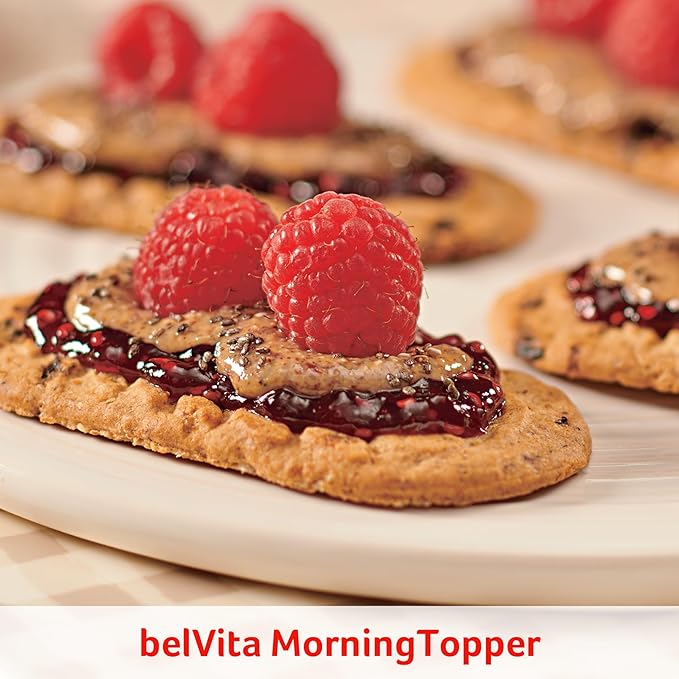 belVita Breakfast Bars Biscuits, Cranberry Orange, 30 Total Packs, 6 Boxes (4 Biscuits Per Pack)