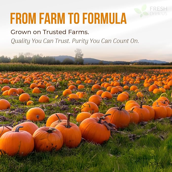 FRESHDRINKUS, 330 Premium Pumpkin Seed Oil Softgels with Saw Palmetto, 3000mg Per Serving, Cold Pressed, Pure Virgin Oil, Great Hair Support, Non-GMO, Gluten-Free, Vegan