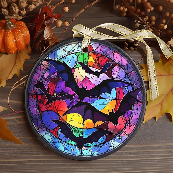 Christmas 2025 Ornaments, Christmas Ornament Gift, Holiday Keepsake, Stocking Stuffers, Gift Ideas - Mysterious Bats