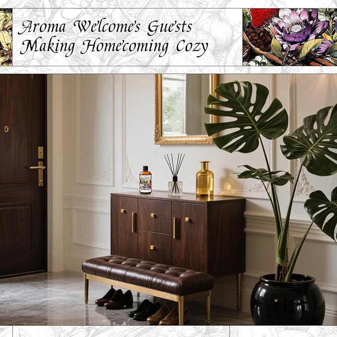 HIQILI Glam Girl Diffuser Oil, Long-Lasting Refill for Diffusers & Humidifiers, Hotel-Grade Scent Suitable for Home Use - 3.38 Fl Oz