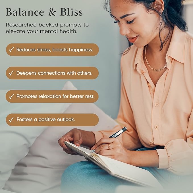 Gratitude Journal For Women & Men - Mental Health, Self Love & Self Care Journal - Orange - 5.8" x 8.3" - Mantra Planner