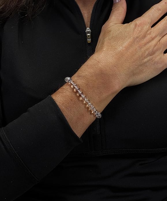 Cherry Tree Collection - Small, Medium, Large Sizes - Gemstone Beaded Bracelets For Women and Men - 6mm Round Beads