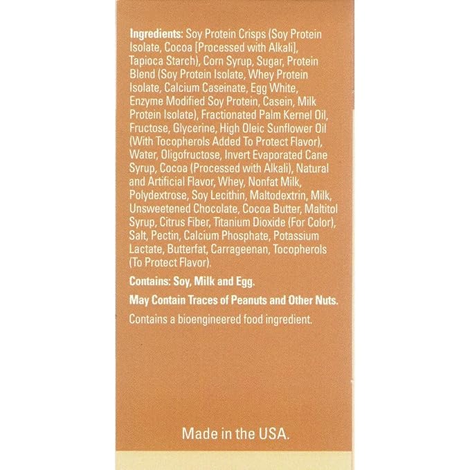 Nutmeg State Nutrition High Protein Bars, 7 Servings Per Box (1 Box (7 Servings), Marshmallow Brownie Crisp)