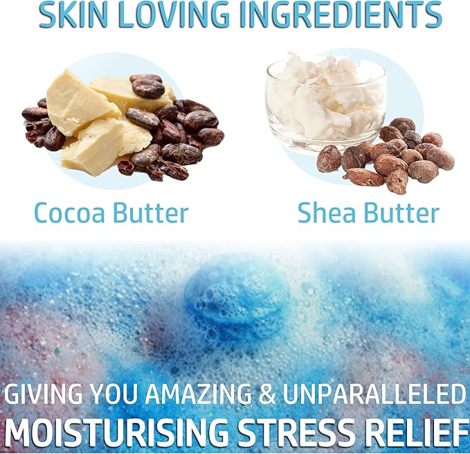 Bulk Bath Bombs Gift Set - 24 Nurture Me Organic Bath Bomb Kit - Moisturizing Bath Bombs Bath Gift Set – Best Birthday Gifts for Women, Mom, Girls, Teens, Her