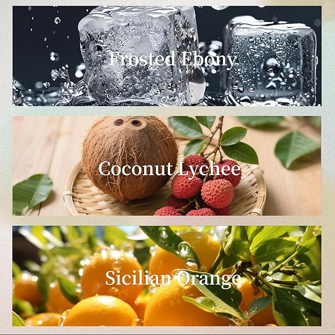 THEDOTS Series Car Air Freshener with 2 Adjustable Ribbons for Car Rearview Mirror, Sicilian Orange, 30 Days, Non-Toxic Fabric Sachet Gift (1 Pack)