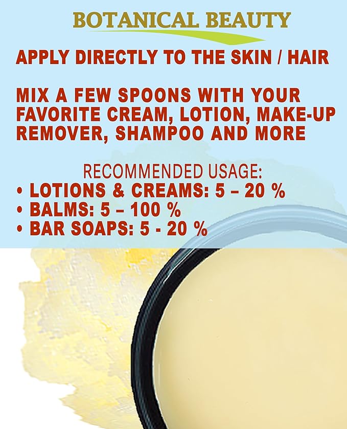 Botanical Beauty CRANBERRY SEED OIL BUTTER 100% Natural, Pure RAW VIRGIN UNREFINED Cold-Pressed for Face, Skin, Body, Hair, Lip, Nails. Rich in Vitamin C, Omega 3, Omega 6, omega-9 (4 Fl Oz)