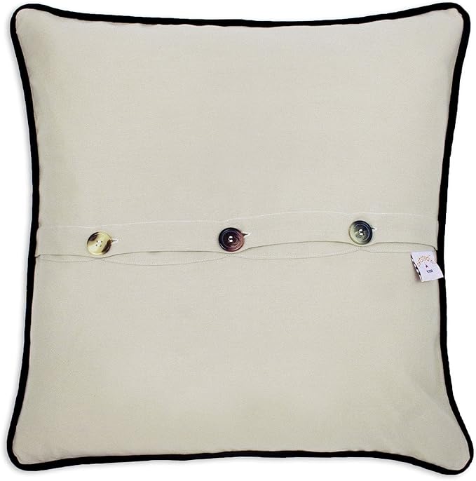Catstudio Dallas Embroidered Decorative Throw Pillow
