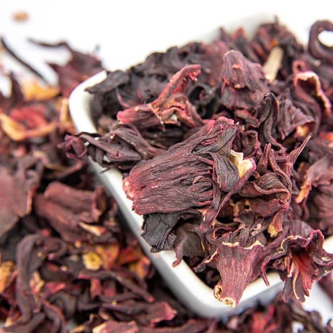 3 lbs Hibiscus Flowers - Flor de Jamaica Bag, Dried Hibiscus Flowers - Ideal for Juices, infusions and hibiscus flower teas - My Global Bodega Dried Hibiscus Bulk