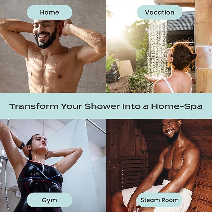 Body Restore Shower Steamers Aromatherapy 15 Pack - Christmas Stocking Stuffers for Men, Birthday Gifts for Women, White Elephant, Relaxation, Self Care - Eucalyptus