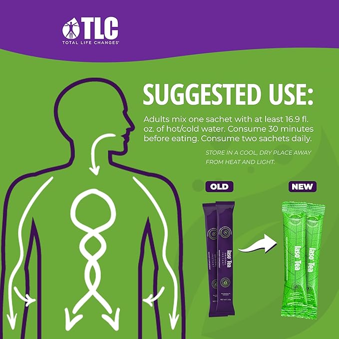 Iaso Instant Tea (Original) - Convenient Tea for a Balanced Lifestyle, Gentle & Refreshing, 25 Sachets (1 Pack)