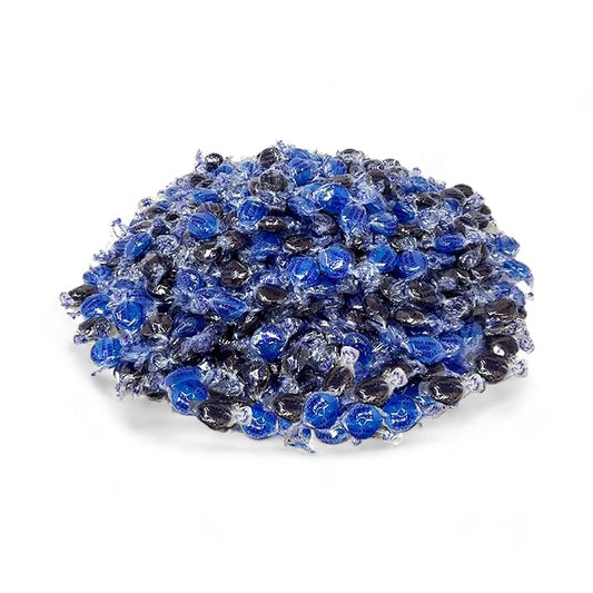 Premium Sugar Free Hard Candy Wild Berry Lovers Assortment Mix 1 Lb Keto & Diabetic Friendly Low Carb Zero Sugar Individually Wrapped Gourmet Flavored Discs Bulk Bag (16-Oz)