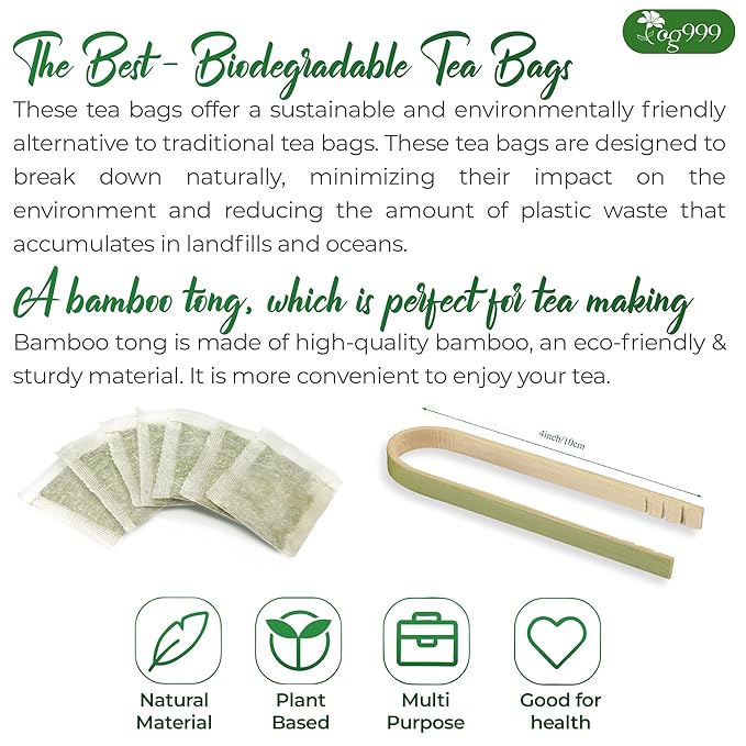 TOG999, Premium Moroccan Mint Green Tea | 30 Tea bags | Traditional Green Tea with Spearmint – Refreshing Flavor, Premium Quality Herbal Blend. Gluten-Free. Vegan