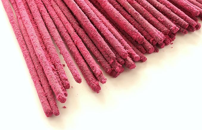 Goddess Incense Sticks - Sensual Musky Rose Scent - Handmade Long-Burning Incense 45+ Sticks
