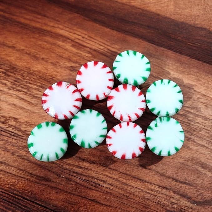Sugar Free Peppermint And Spearmint Starlight Mints Hard Candy Assorted Mix - 1 lb Bulk Bag Individually Wrapped Keto And Diabetic Friendly Gourmet Mint Flavored Candies (16oz)