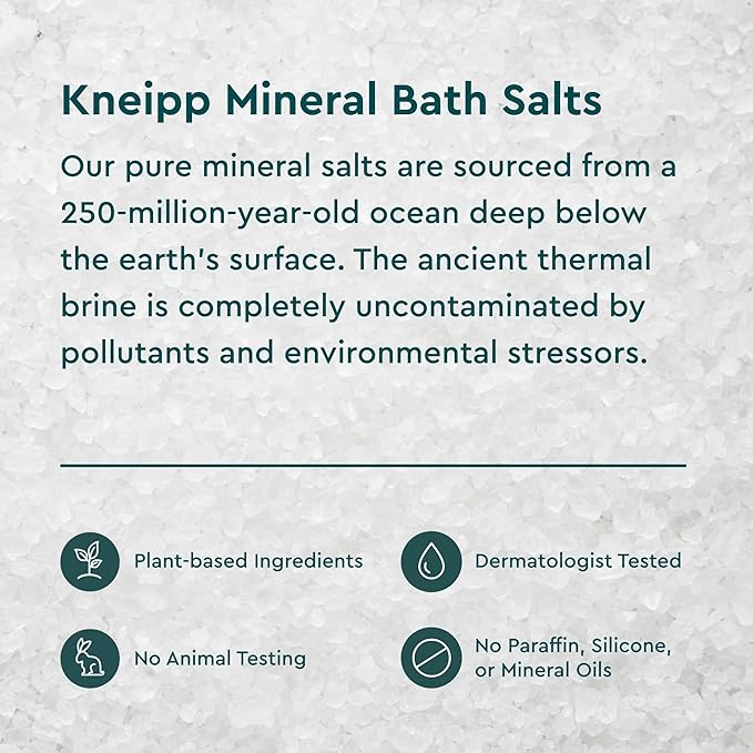 Kneipp Back & Neck Devils Claw Mineral Bath Salt - Soothe & Release Tension - 17.6 oz - Up to 10 Baths