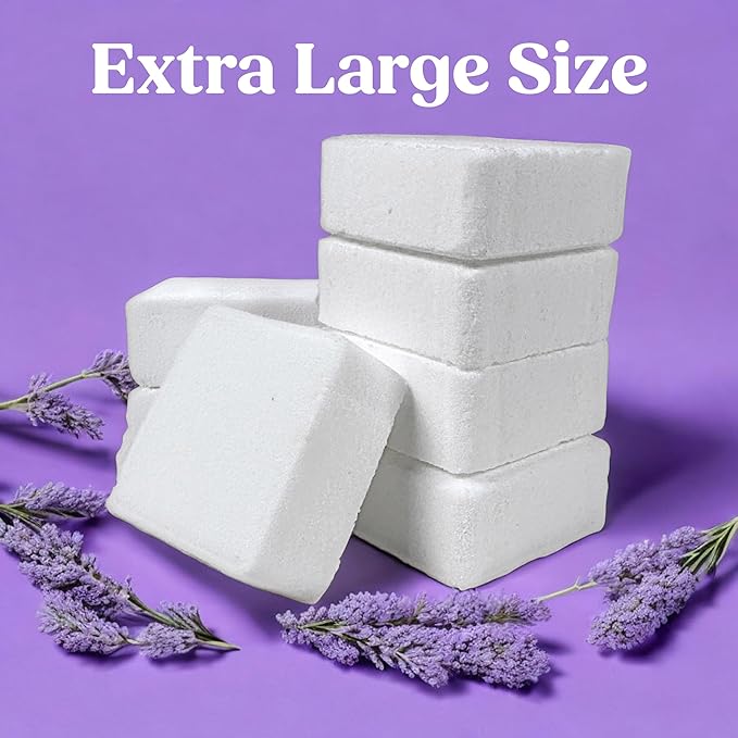 Lavender Shower Steamers Aromatherapy for Women- USA Made - Shower Bombs Aromatherapy for Women, Vapor Shower Tablets, Menthol Shower Scent Steamers Cold and Flu, Organic Shower Steamer